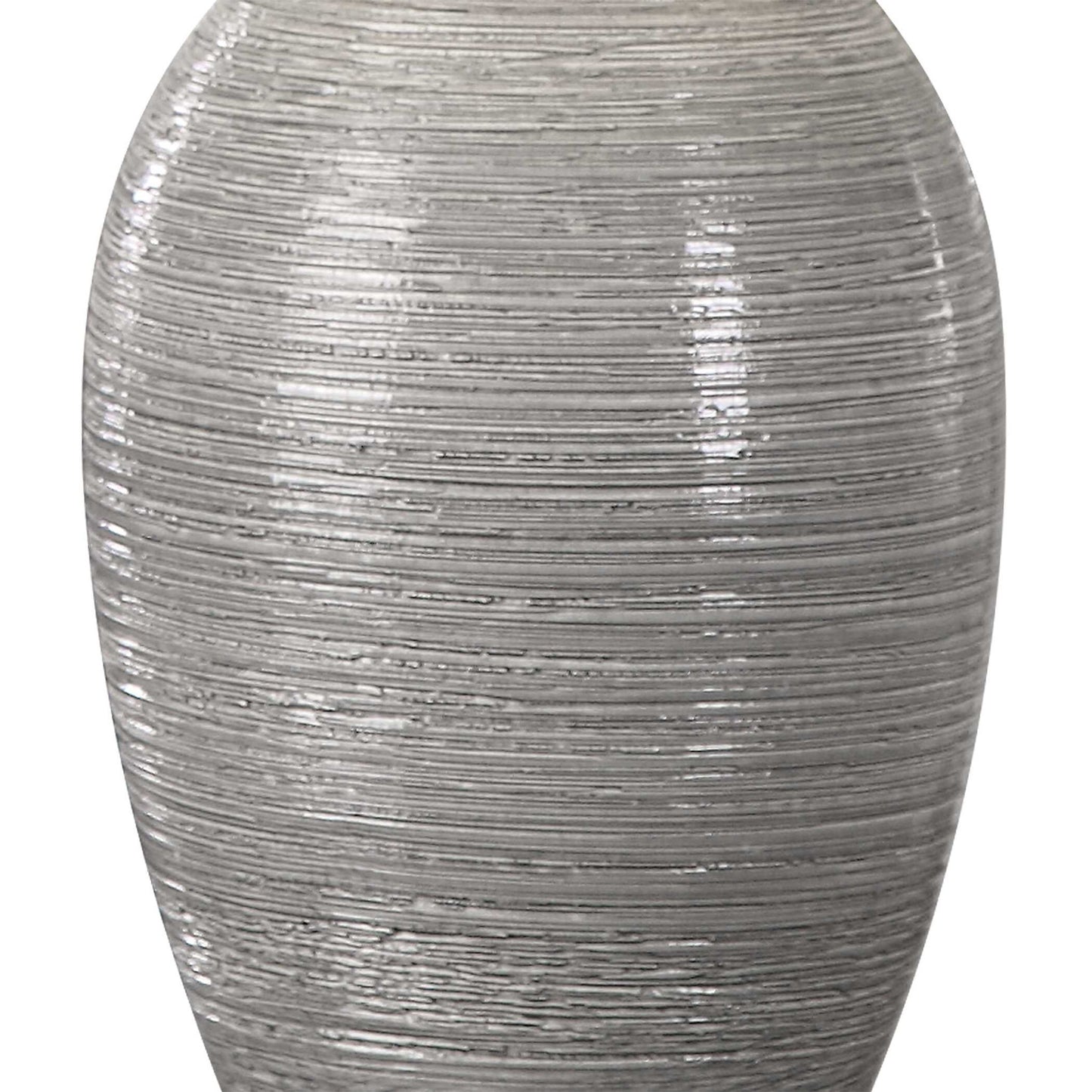 Dinah - Textured Table Lamp - Gray