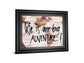 World On Wood By Sd Studios - Framed Print Wall Art - Beige