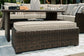 Brook Ranch - Sofa Sectional, Bench With Cushion (Set of 3) - Brown