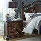 Messina Estates - 3 Drawer Nightstand - Cognac