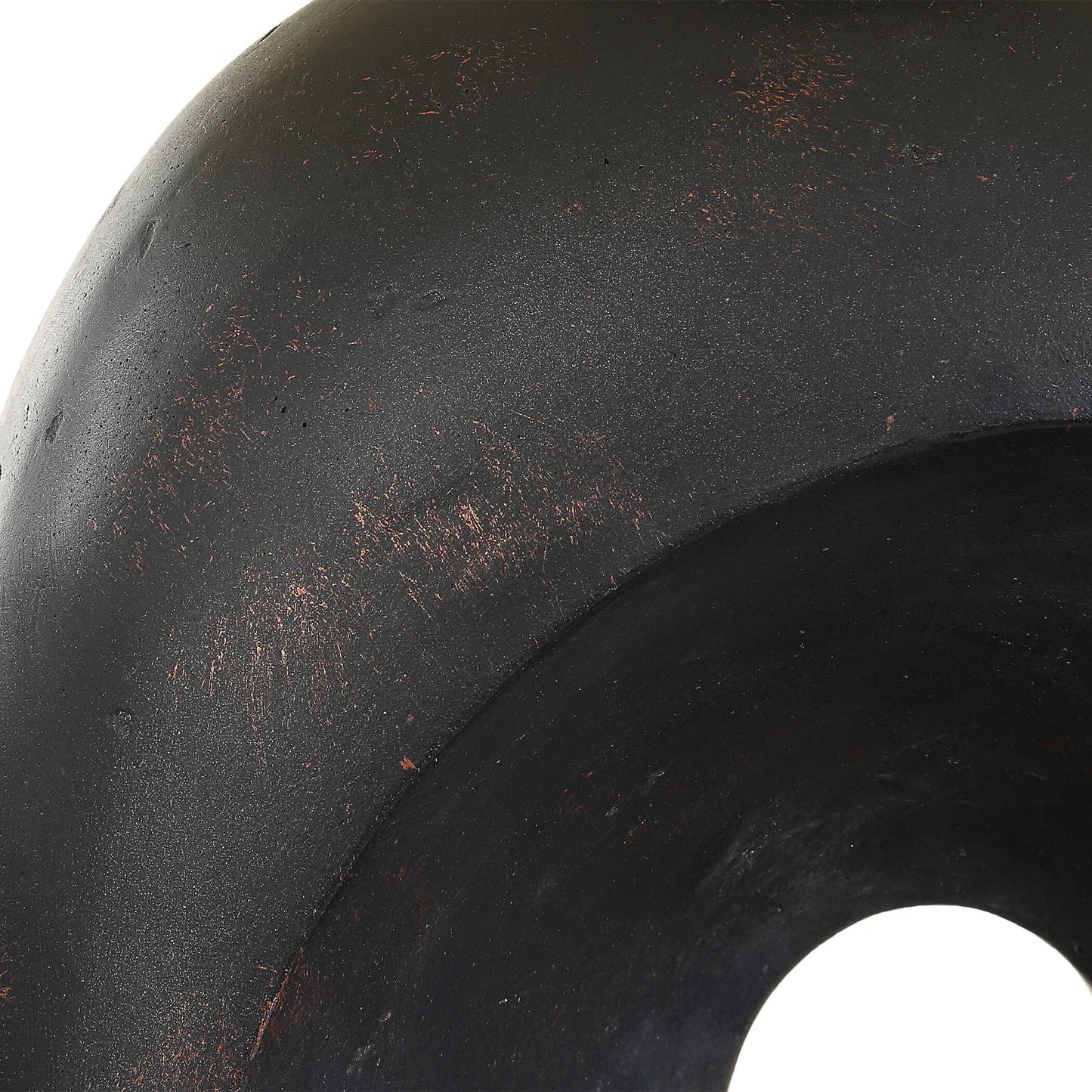 Peephole - Outdoor Bronze Table Lamp - Black