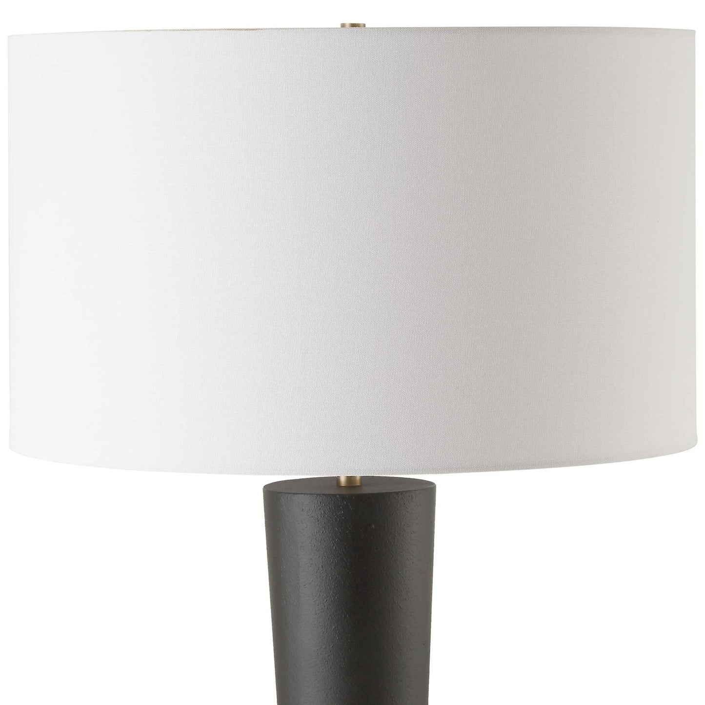 Layla - Black Tapered Floor Lamp