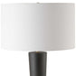 Layla - Black Tapered Floor Lamp