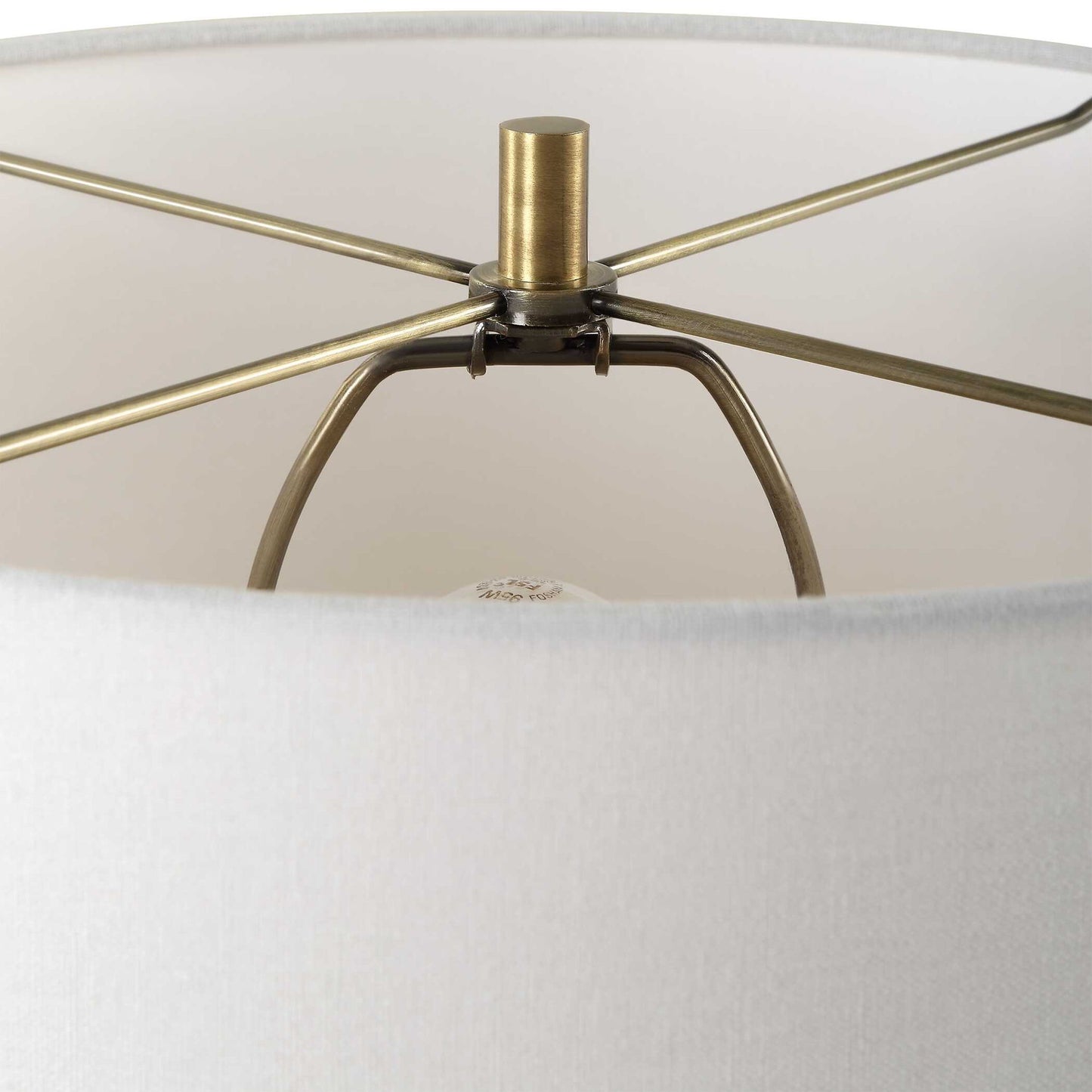 Forage - Dark Scalloped Table Lamp