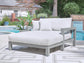 Hurley Park - Chaise Lounge With Cushion - Gray