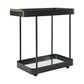 Vesper - Iron Bar Cart - Black / Brass