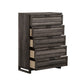 Tanners Creek - 5 Drawer Chest - Graystone