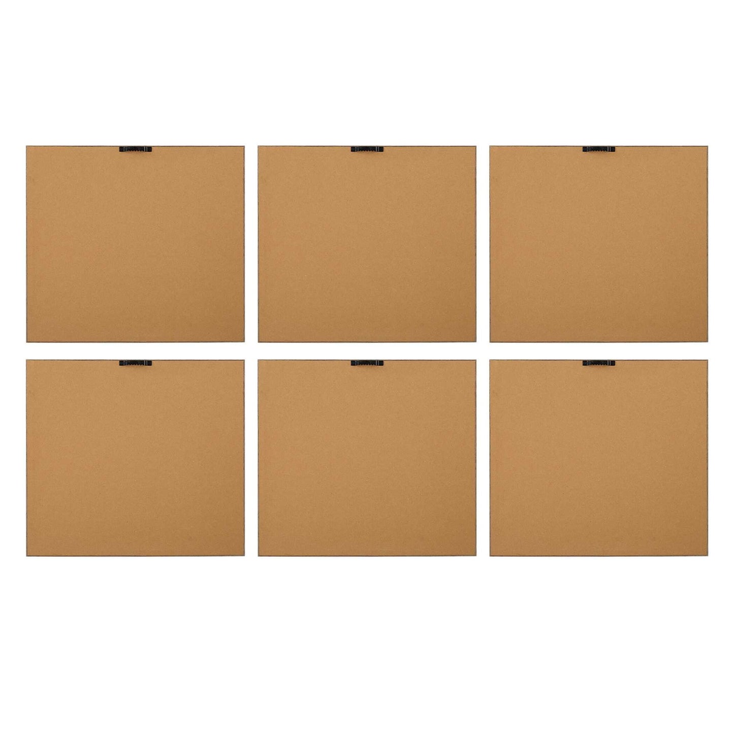 Resting Bunny - Framed Prints (Set of 9) - Dark Brown