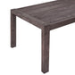 Modern Edge - Rectangular Leg Table - Caffe
