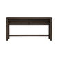 Cascade Falls - Console Bar Table - Satin Espresso