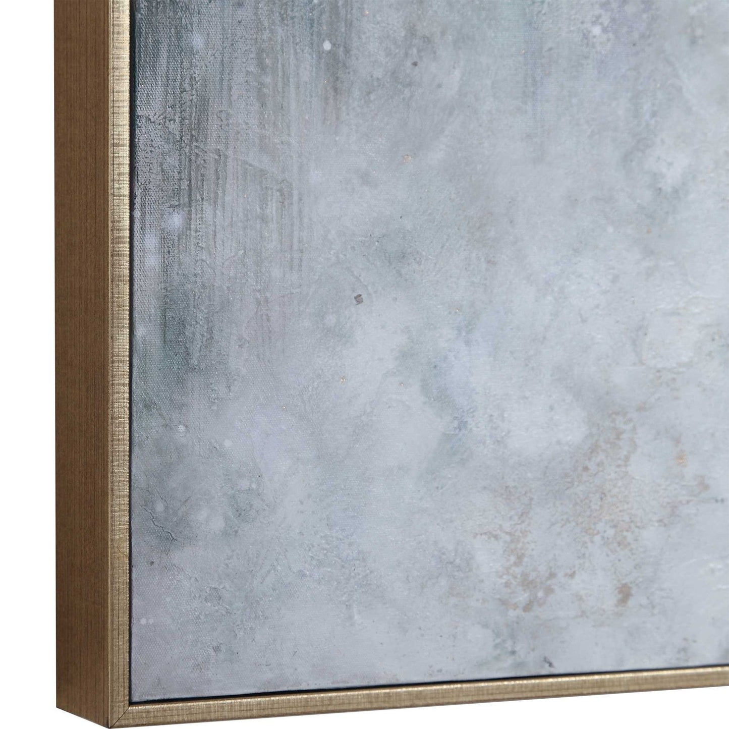 Divide - Hand Painted Art - Blue