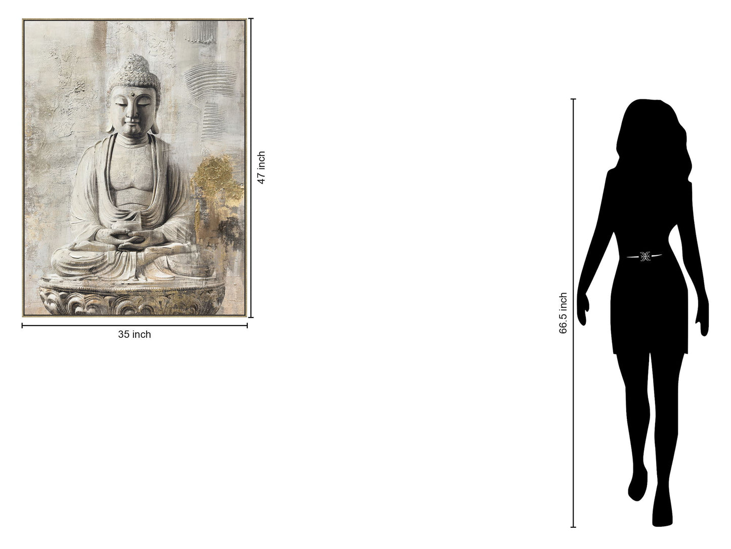 Buddha In White - White