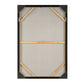 Blueprint - Hand Painted Modern Art - Black / Blue / Gold / Gray / Orange / White