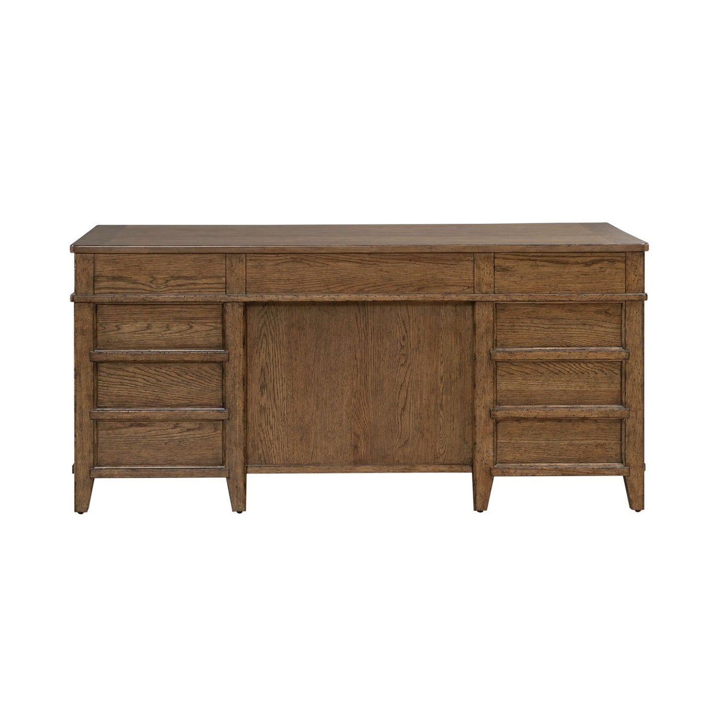 Carolina Park - Jr Executive Desk - Amber Brown