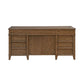 Carolina Park - Jr Executive Desk - Amber Brown