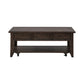 Paradise Valley - Lift Top Cocktail Table - Saddle Brown