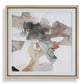 Cohesion - Framed Abstract Print - Black / Blue / Gray / Orange