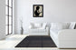 Whimsical Silhouette - 28" x 34" Framed Wall Art - Black