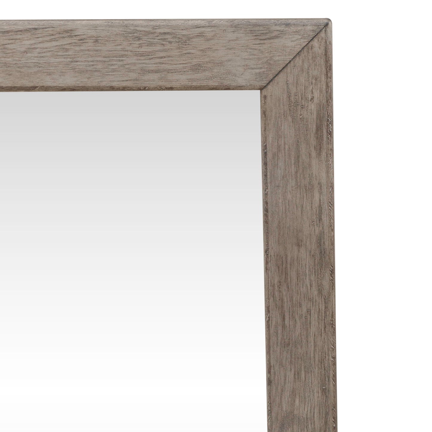 Skyview Lodge - Landscape Mirror - Light Brown