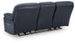 Leesworth - 3 Pc. - Power Reclining Sofa, Power Reclining Loveseat, Power Rocker Recliner - Ocean