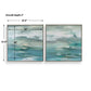 Tranquil State Of Mind - Framed Canvases (Set of 2)