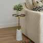 Hamilton - Accent Table - Gold / White