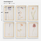 Wild Flourish - Framed Floral Prints (Set of 6) - Light Brown