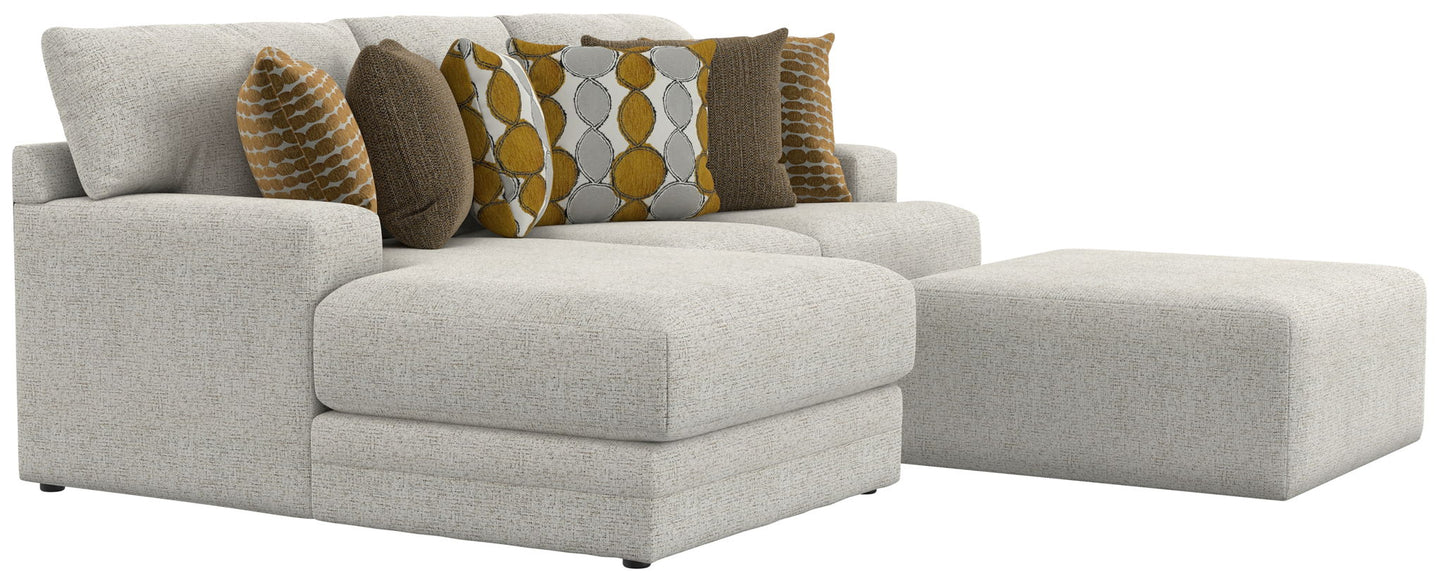 Tori - Sectional With Comfort Coil Seating, Cocktail Ottoman And Accent Pillows Included