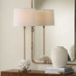 Caronia - Coral Buffet Lamp - Brass / Gold / White