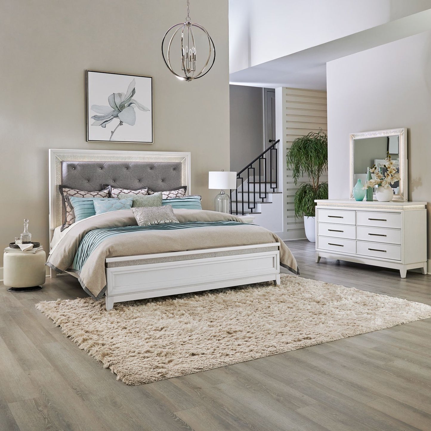 Reflections - Upholstered Bedroom Set