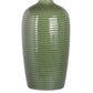 "Verdant Elegance" Ceramic Table Lamp (Set of 2) - Sage Green / Asb