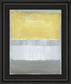 Halflight I By Caroline Gold - Framed Print Wall Art - Yellow