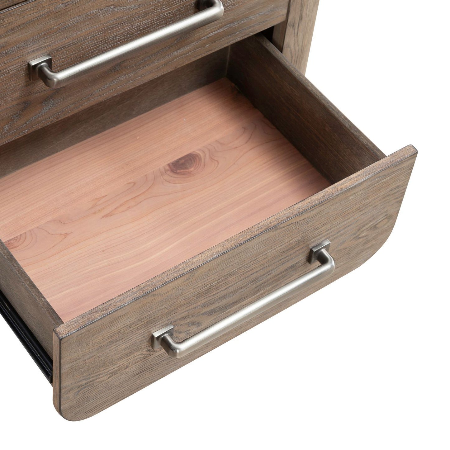 South Bend - Nightstand With Charging Station - Brown