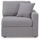 Modmax - Straight Sectional - Granite