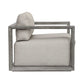 Remsen - Outdoor Lounge Chair - Weathered Gray / Dove