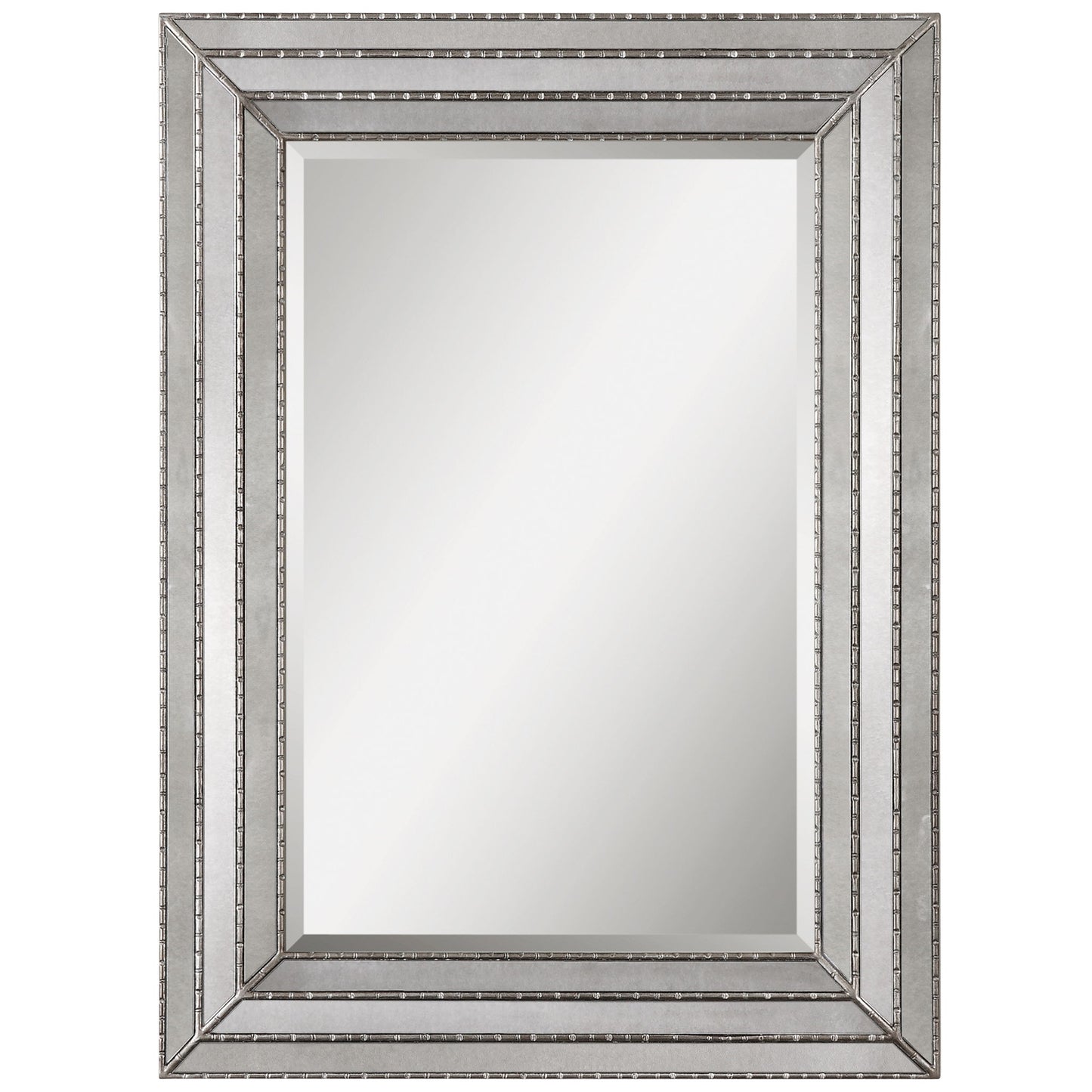 Seymour - Mirror - Antique Silver