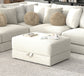 Jazzy - Storage Ottoman - Bone