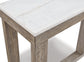 Loyaska - Sofa Table - Brown / Ivory