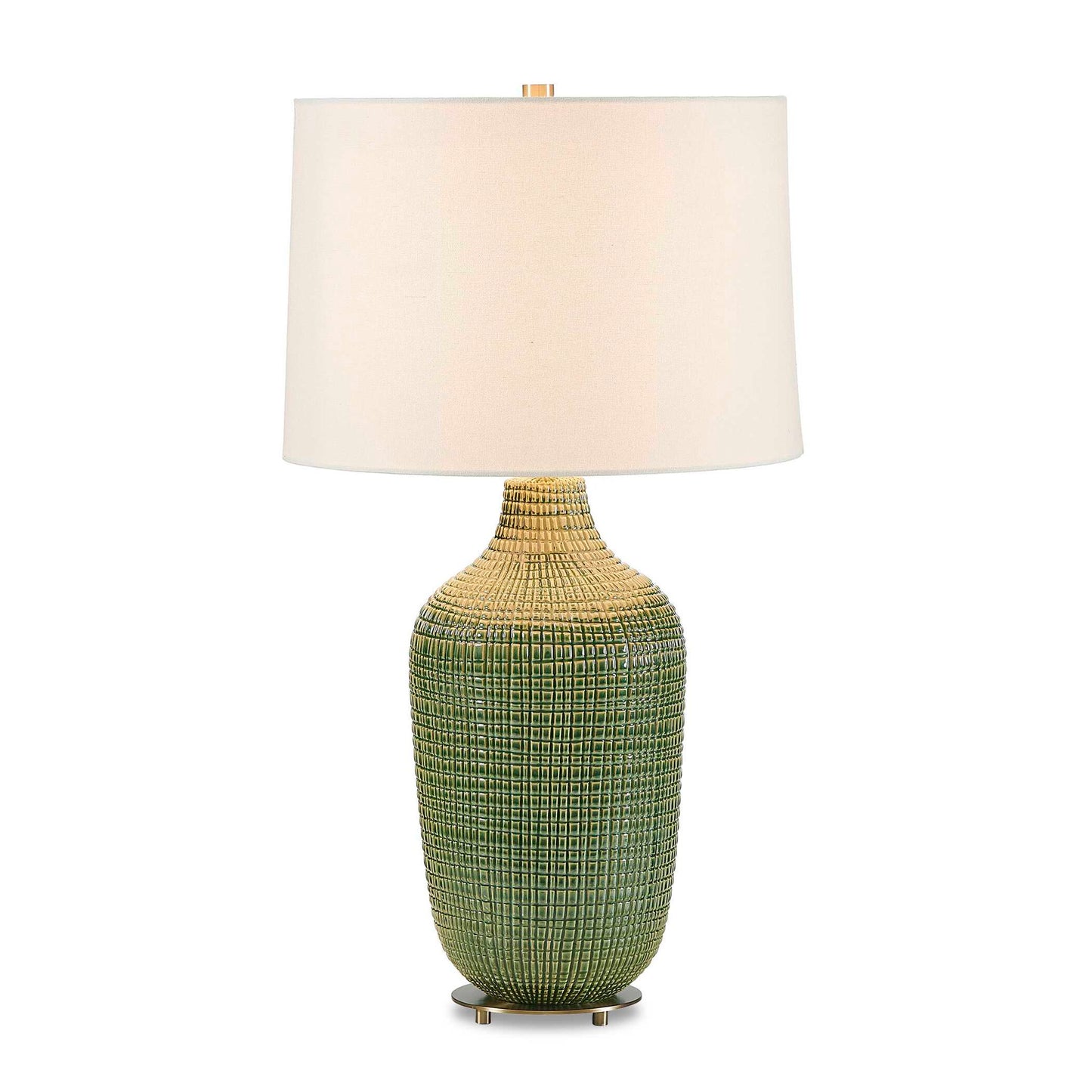 Dulcich - Grid Table Lamp - Green