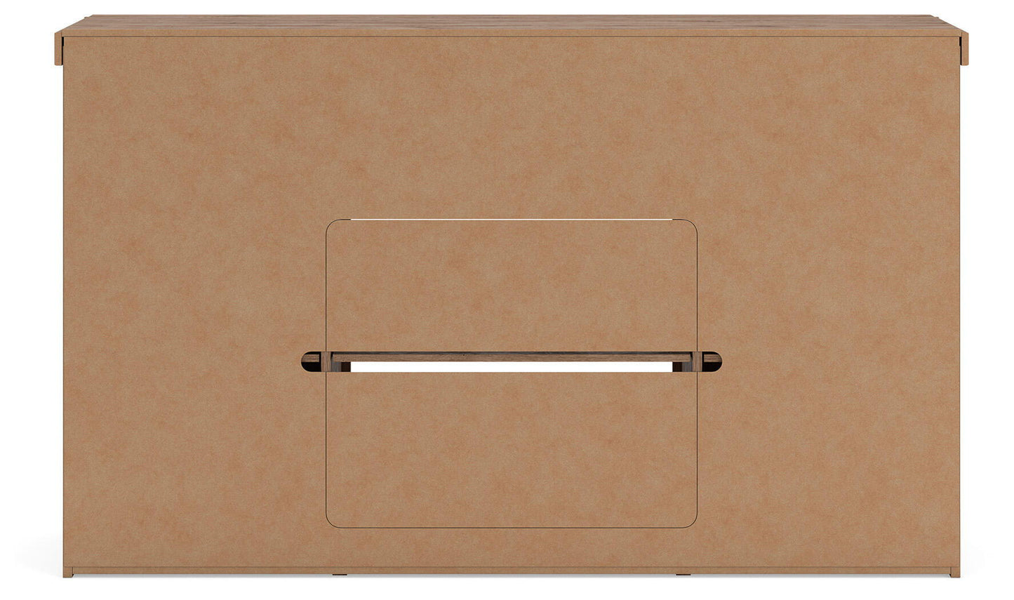 Garistyn - LG TV Stand With Fireplace Option