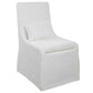 Coley - Armless Chair - White