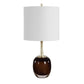 Vannett - Table Lamp - Dark Amber / White