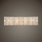 Rene - 4 Light Swirl Glass Vanity - Pearl Silver