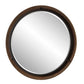Porthole - Round Mirror - Bronze