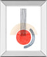 Deco Sunrise III By Grace Popp - White