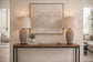 Earthen Elegance Ceramic & Metal Table Lamp (Set of 2) - Earthen / Oil Bronze