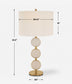 Three Rings - Contemporary Table Lamp - Beige