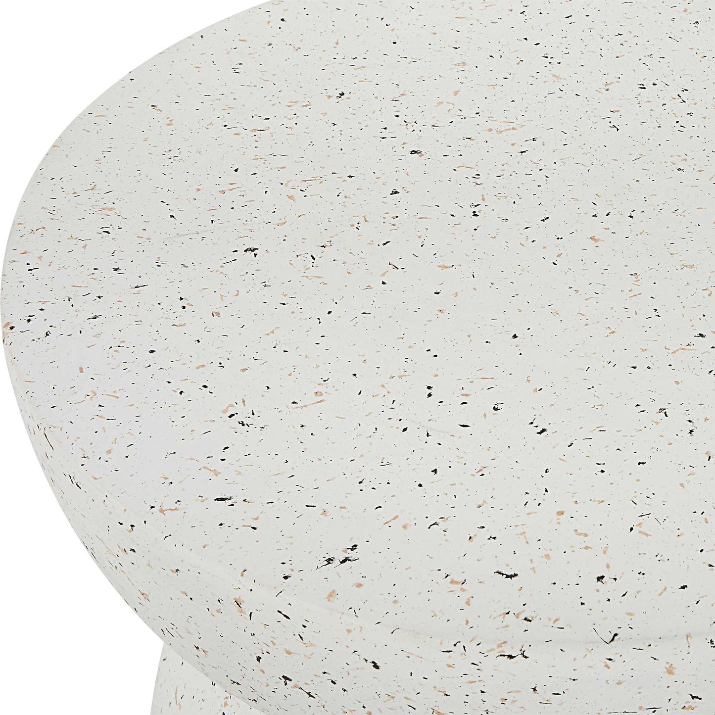 Inhale - Cast Accent Table - White