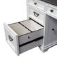 Allyson Park - Optional L Shaped Desk Set - White