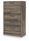 Elbrim - Five Drawer Chest - Brown